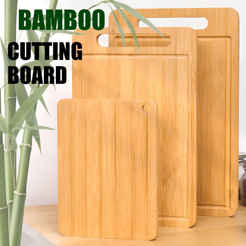 Bamboo Cutting Board - Kitchen Wooden Cutting Board Cutting Board