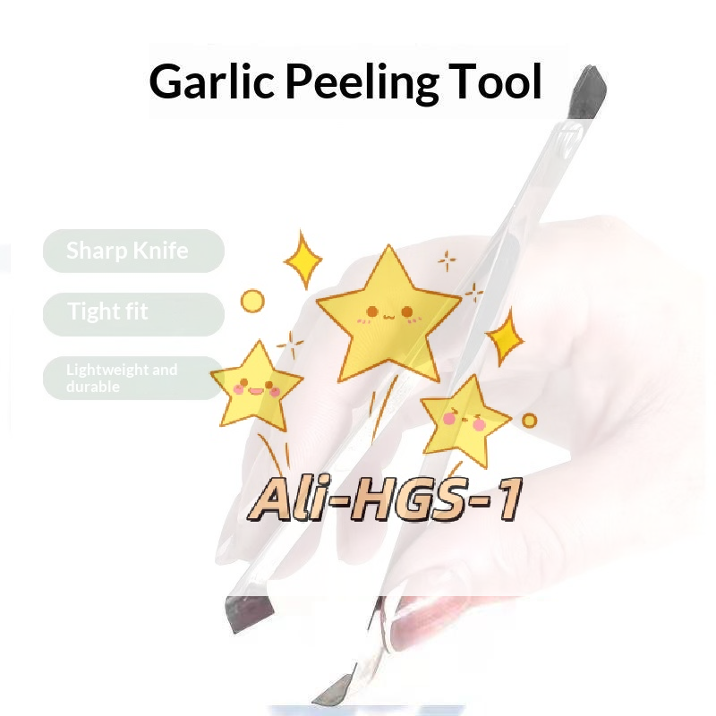 Kitchen Gadgets Save Time - Stainless Steel Garlic Peeler Effortless Time