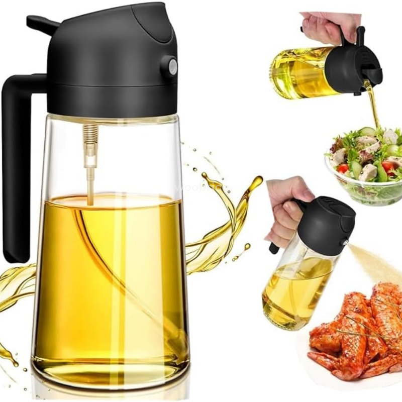 Kitchen Gadgets Oil Spray - 500ml Glass oil spray kitchen Spray