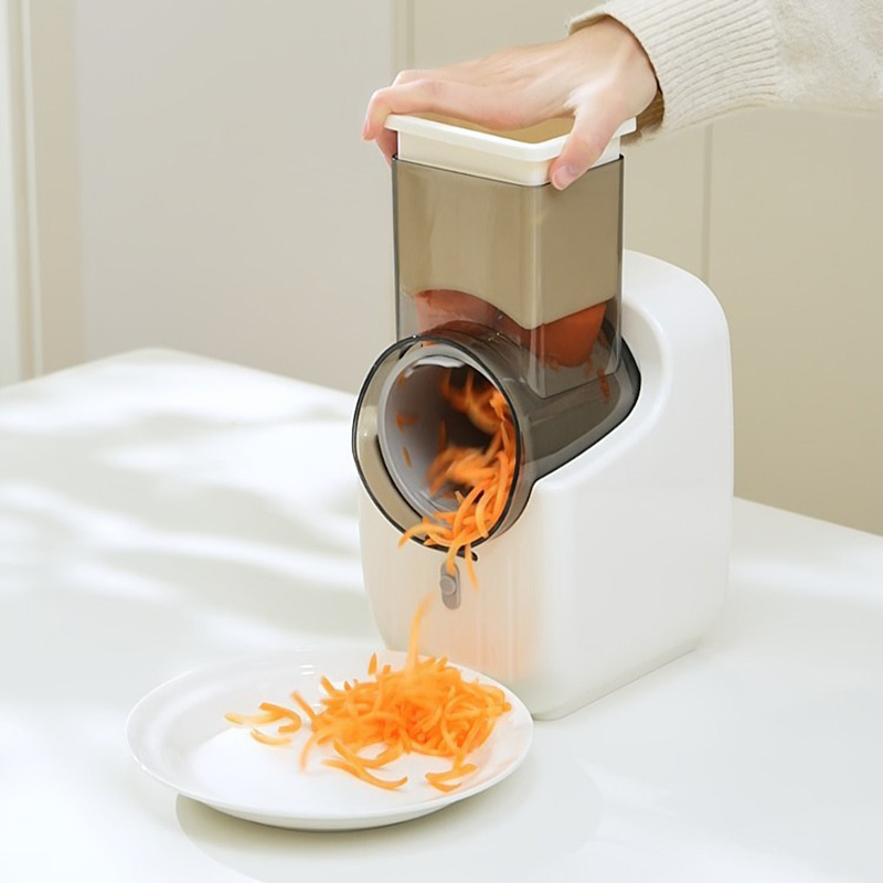 Kitchen Gadgets Save Time - Professional Electric Mandoline Slicer, Fast Vegetable
