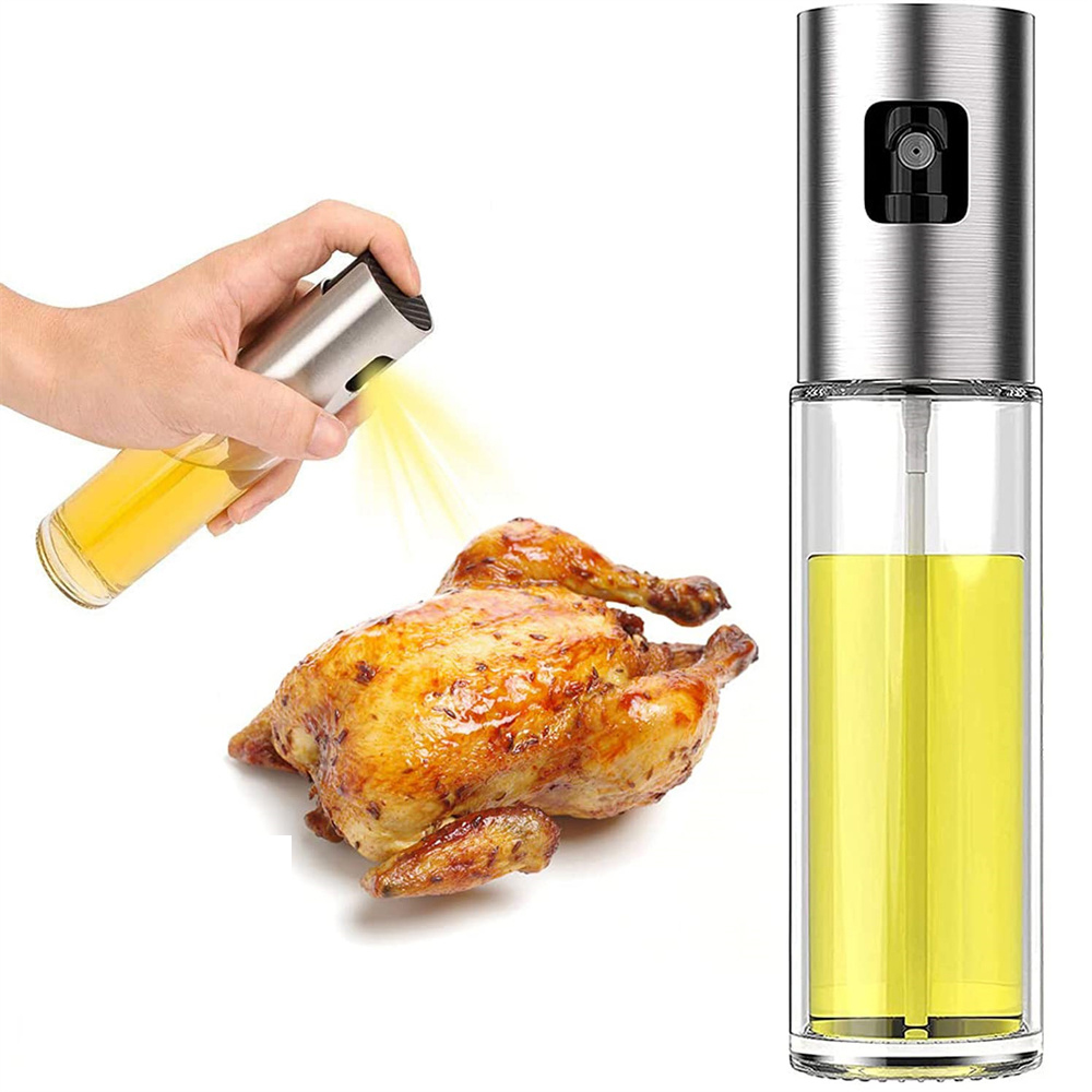 Kitchen Gadgets Oil Spray - Glass Oil Sprayer for Cooking Olive