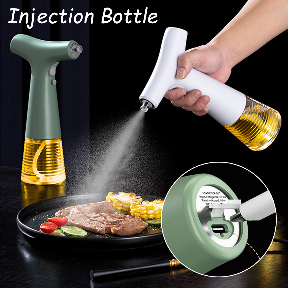 Kitchen Gadgets Oil Spray - 240ml Electric Olive Oil Sprayer Bottle