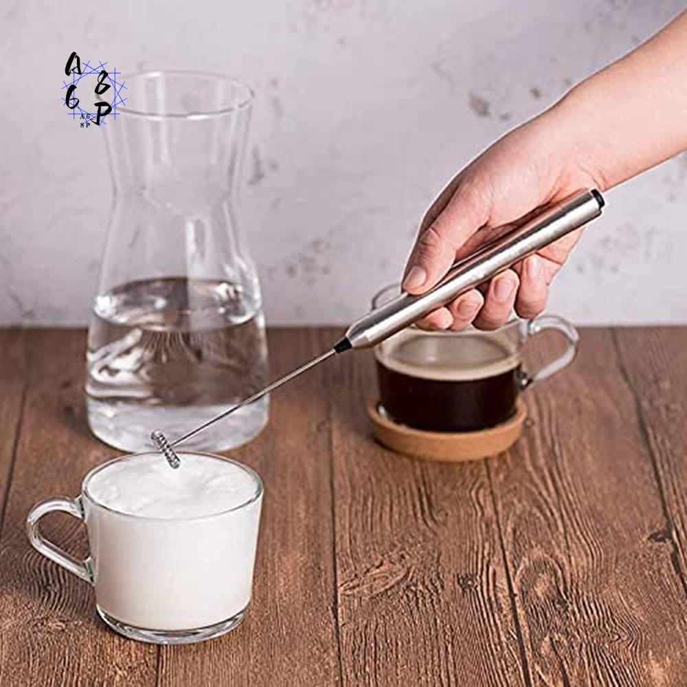Milk Frother - A68P-Electric Milk Frother Rod Stainless Steel