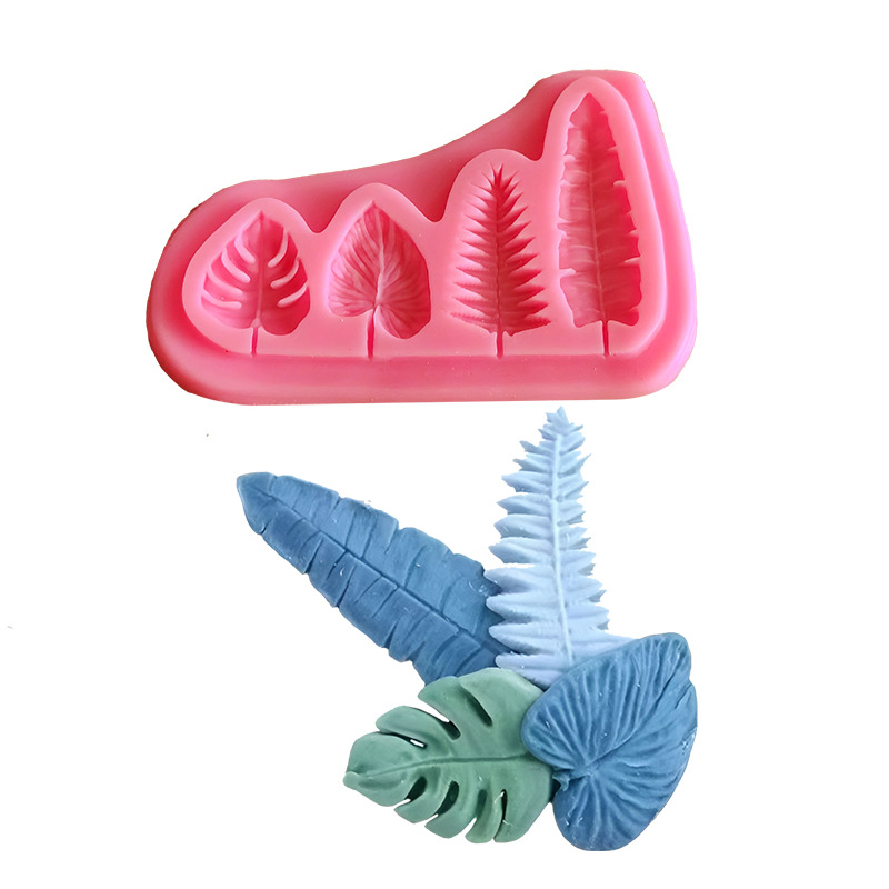 Kitchen Gadgets Baking - Palm Leaves And Turtle Leaf Silicone
