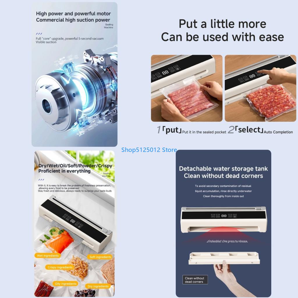 Kitchen Gadgets For Small Kitchens - G8TC Double Use Vacuum Sealer for