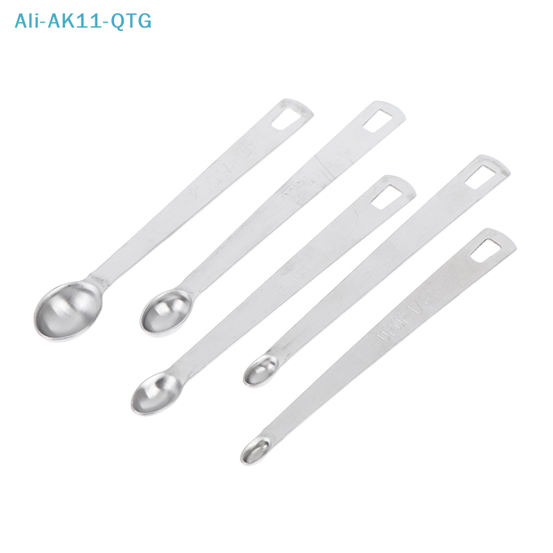 Kitchen Gadgets For Small Kitchens - New 5Pcs/Set Stainless Steel Small Measuring