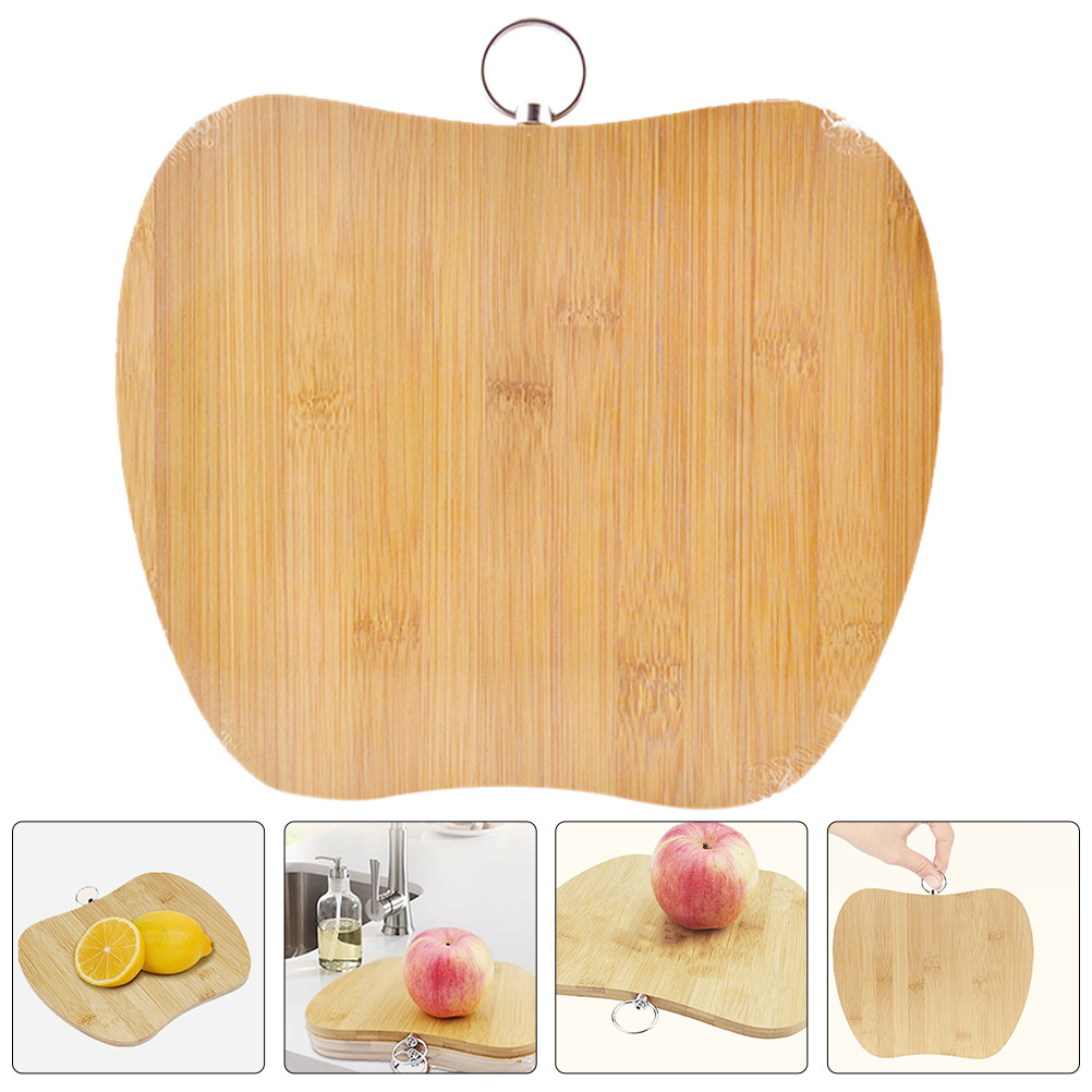 Bamboo Cutting Board - 2Pcs Shaped Bamboo Cutting Board Mini