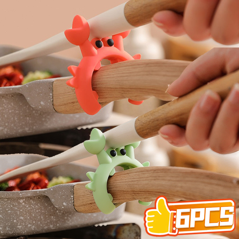 Kitchen Gadgets For Small Kitchens - Silicone Spatula Rack Multi-function Spatula Holder