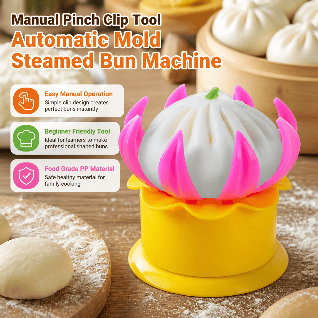Kitchen Gadgets Save Time - Steamed Bun Mold Manual Maker DIY