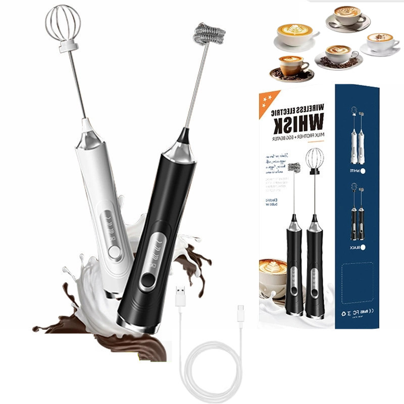 Milk Frother - USB Electric Milk Frother Handheld Milk