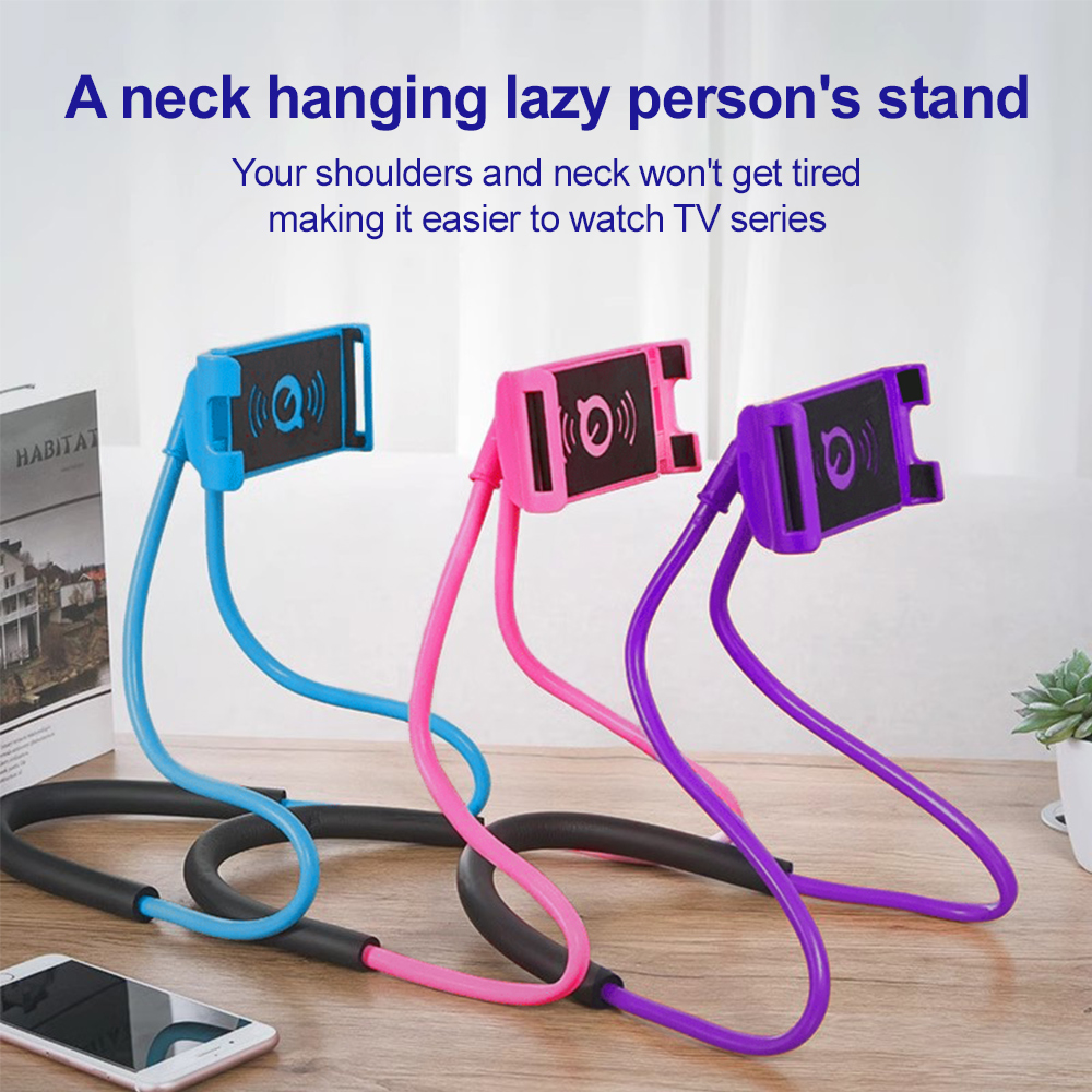 Kitchen Gadgets Easy Life - Neck Hanging Lazy Phone Stand Flexible