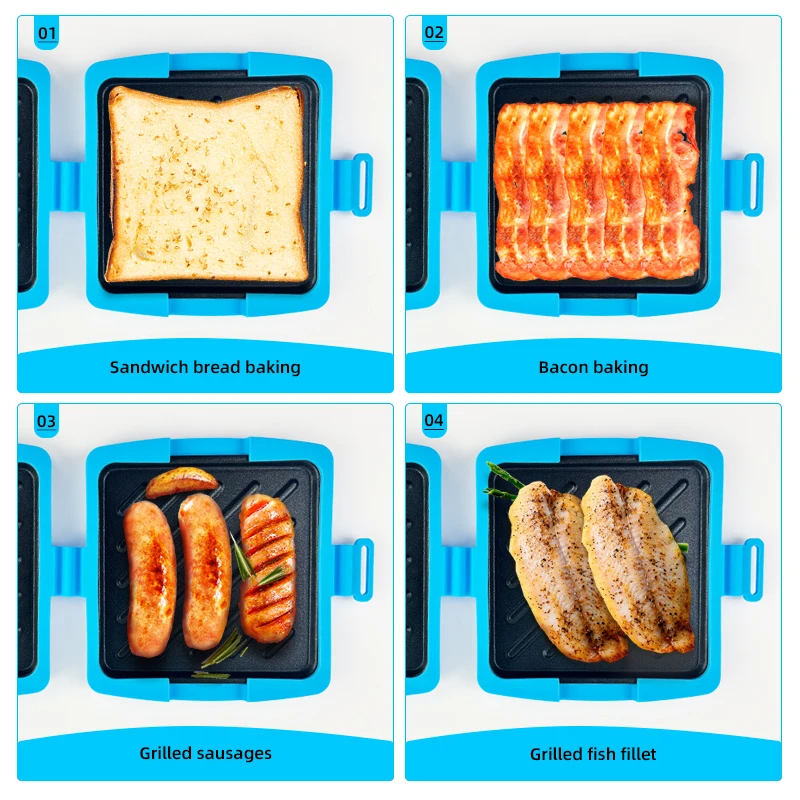 3pack Food Grade Sandwich Toas - Kitchen Gadgets Baking recension och pris