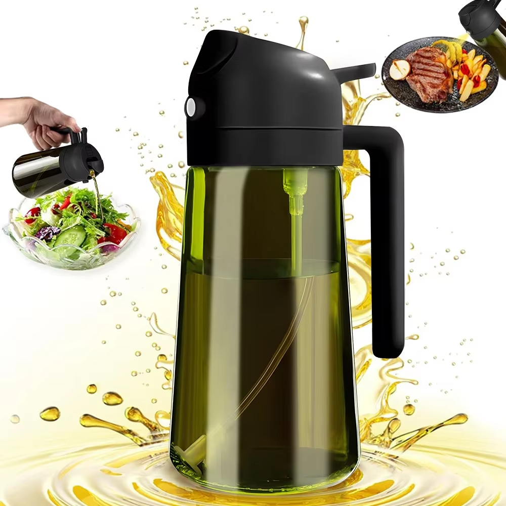 2 in 1 Olive Oil Dispenser Bot - Kitchen Gadgets Oil Spray recension och pris