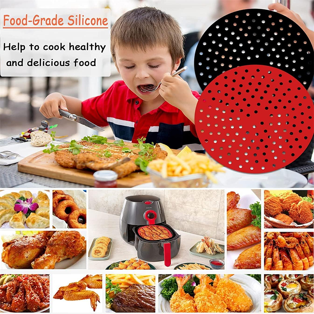 Reusable Air Fryer Pad, Silico - Kitchen Gadgets Baking recension och pris