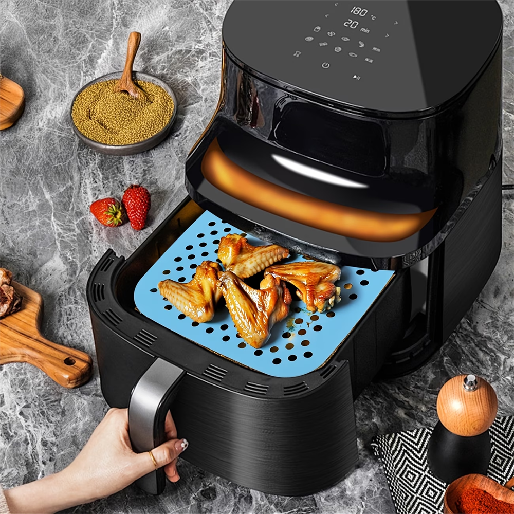 Reusable Air Fryer Pad, Silico - Kitchen Gadgets Baking recension och pris