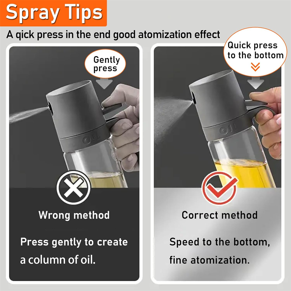 Oil Sprayer for Cooking, 250 m - Kitchen Gadgets Oil Spray recension och pris