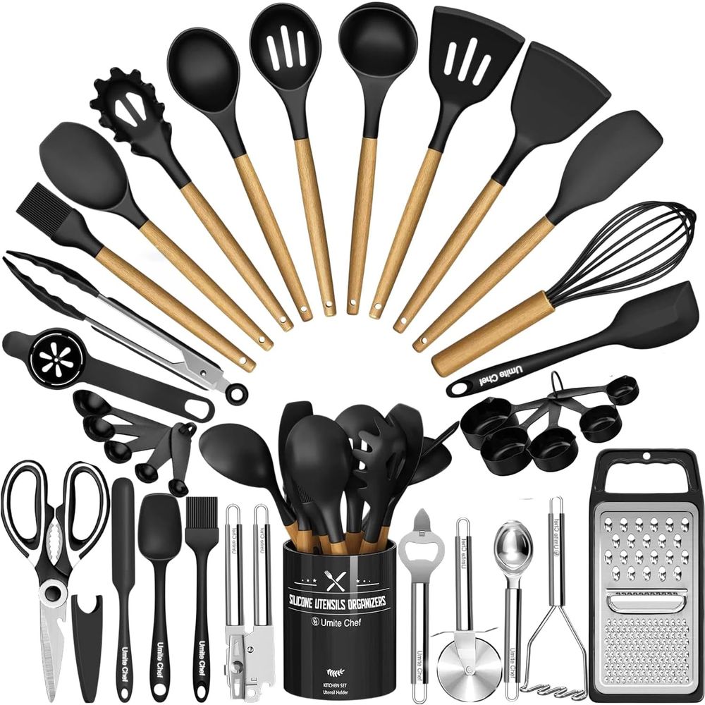 Kitchen Utensils Set - 34PCS S - Kitchen Gadgets Holder recension och pris