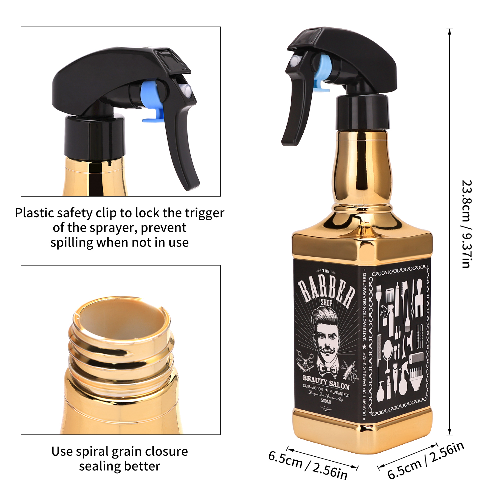 Hairdressing Spray Bottle Salo - Kitchen Gadgets Oil Spray recension och pris