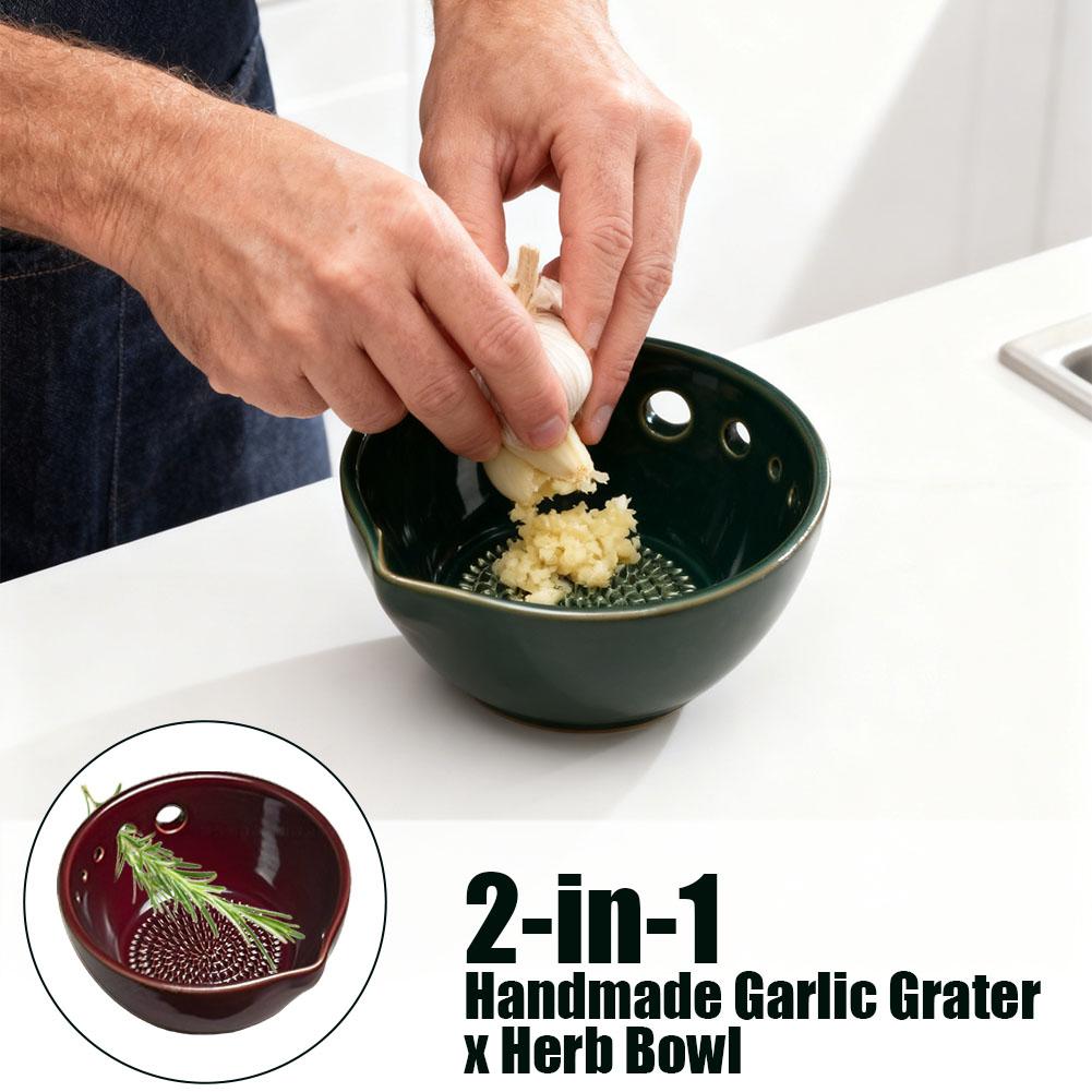 Garlic Grater Handmade Pottery - Kitchen Gadgets Save Time recension och pris