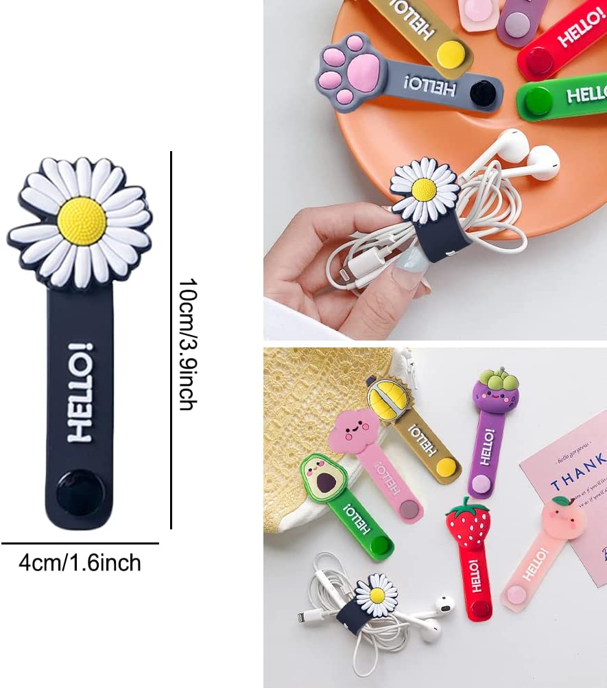 6Pcs  Cable Clips Cable Earbud - Kitchen Gadgets Holder recension och pris