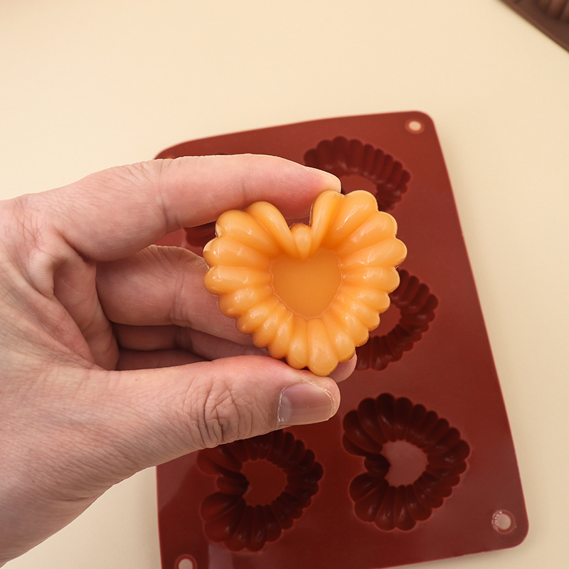 Heart-shaped Silicone Chocolat - Kitchen Gadgets Baking recension och pris