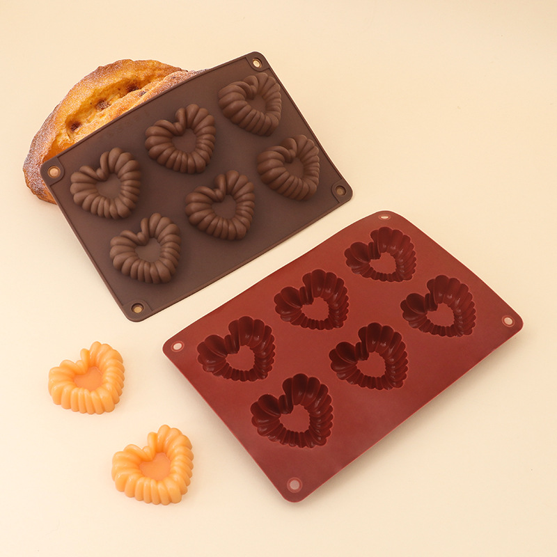 Heart-shaped Silicone Chocolat - Kitchen Gadgets Baking recension och pris