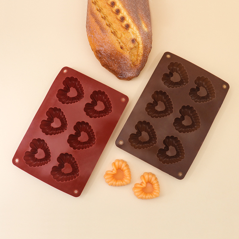 Heart-shaped Silicone Chocolat - Kitchen Gadgets Baking recension och pris