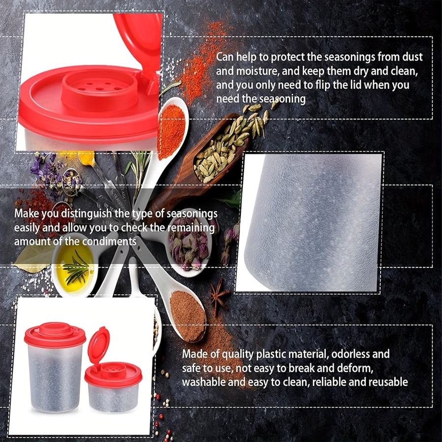 1 Small Salt and Pepper Shaker - Kitchen Gadgets For Small Kitchens recension och pris