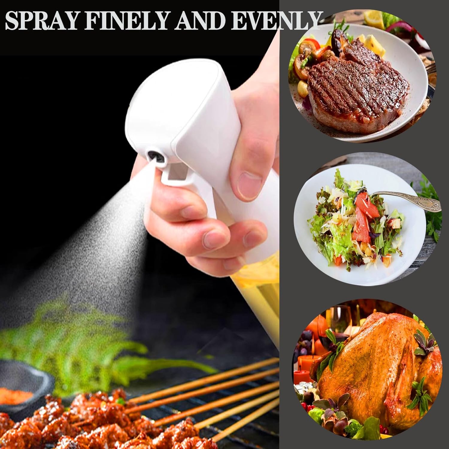 200/300/ml Oil Spray Bottle BB - Kitchen Gadgets Oil Spray recension och pris
