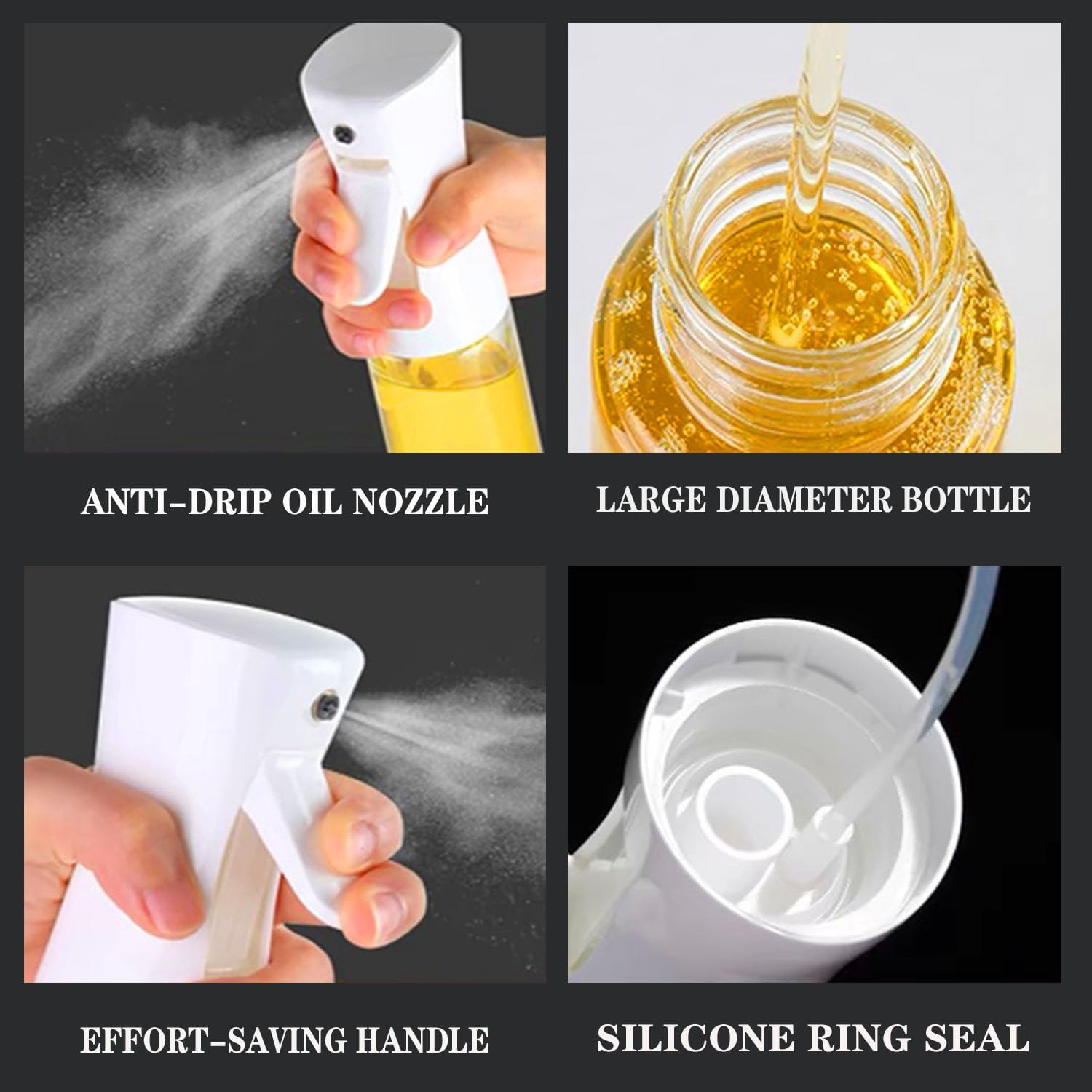 200/300/ml Oil Spray Bottle BB - Kitchen Gadgets Oil Spray recension och pris
