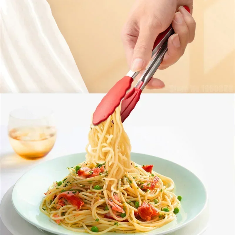 7 Inch Non-Slip Food Tongs Cre - Kitchen Handy Gadgets recension och pris