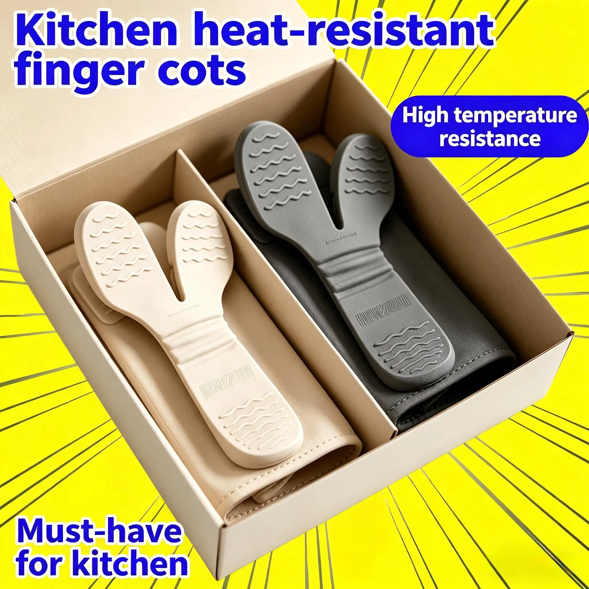 yesThree-Finger Heat Resistant - Kitchen Gadgets Built In recension och pris
