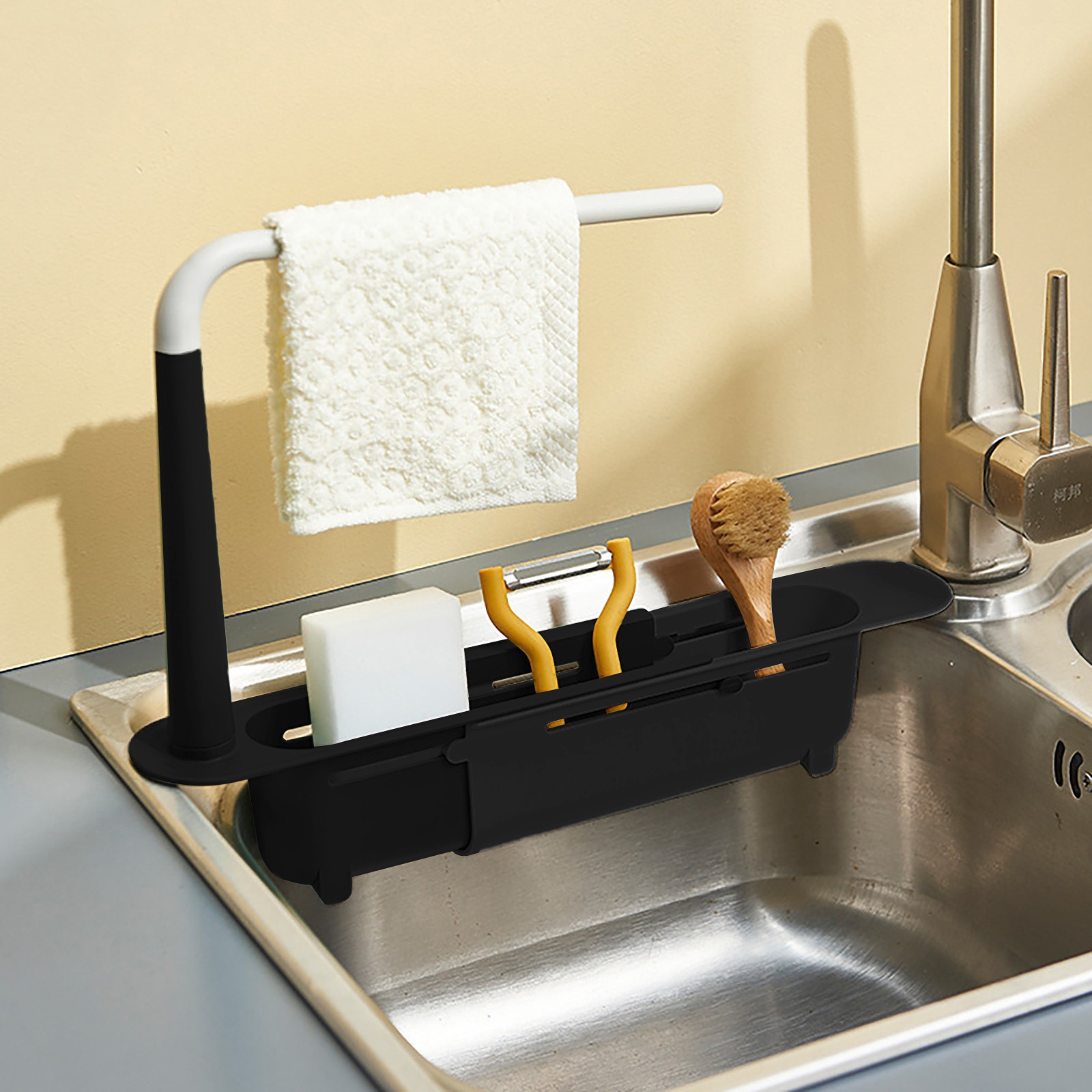 elescopic Sink Shelf Drainer R - Kitchen Gadgets Holder recension och pris