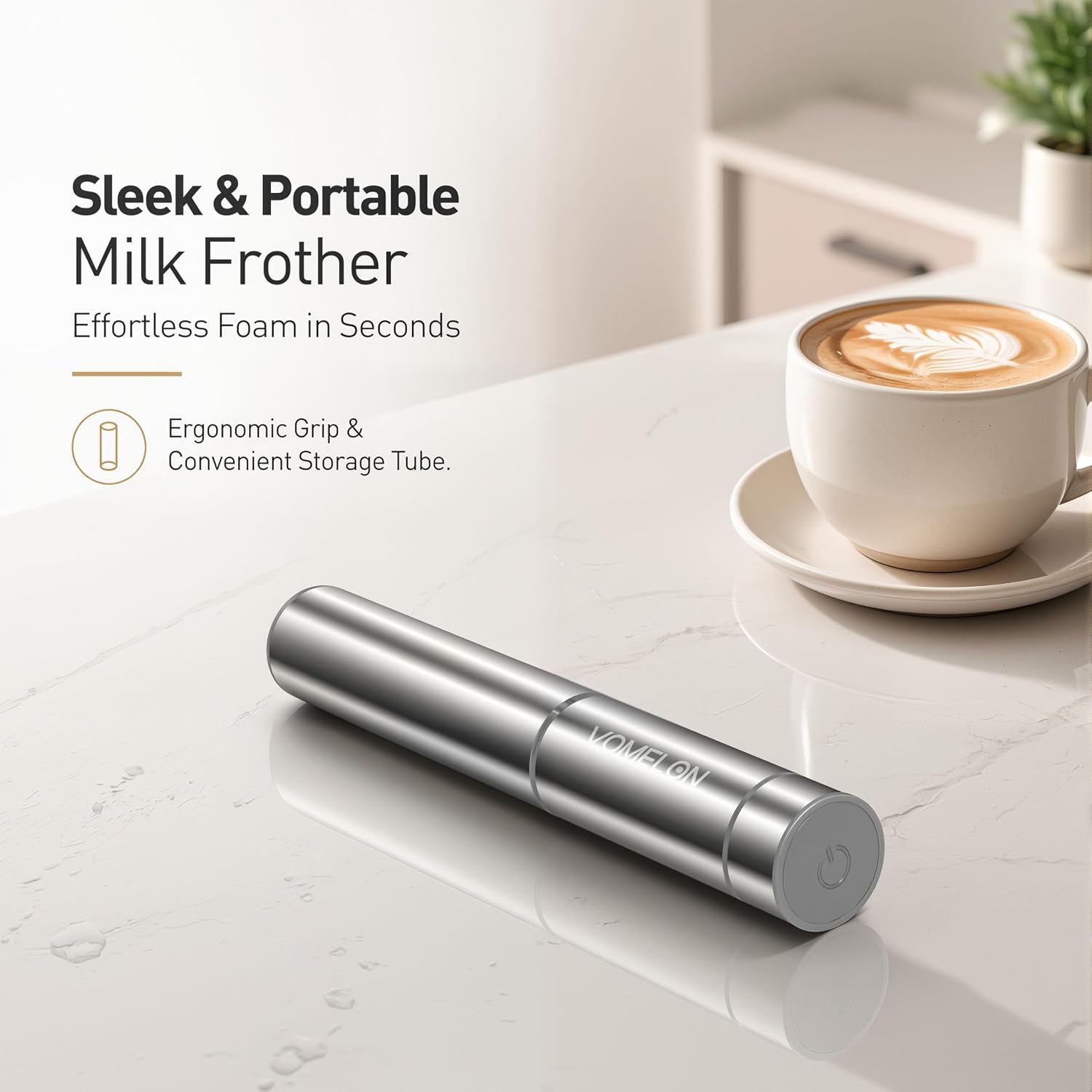 Milk Frother Handheld, Battery - Milk Frother recension och pris