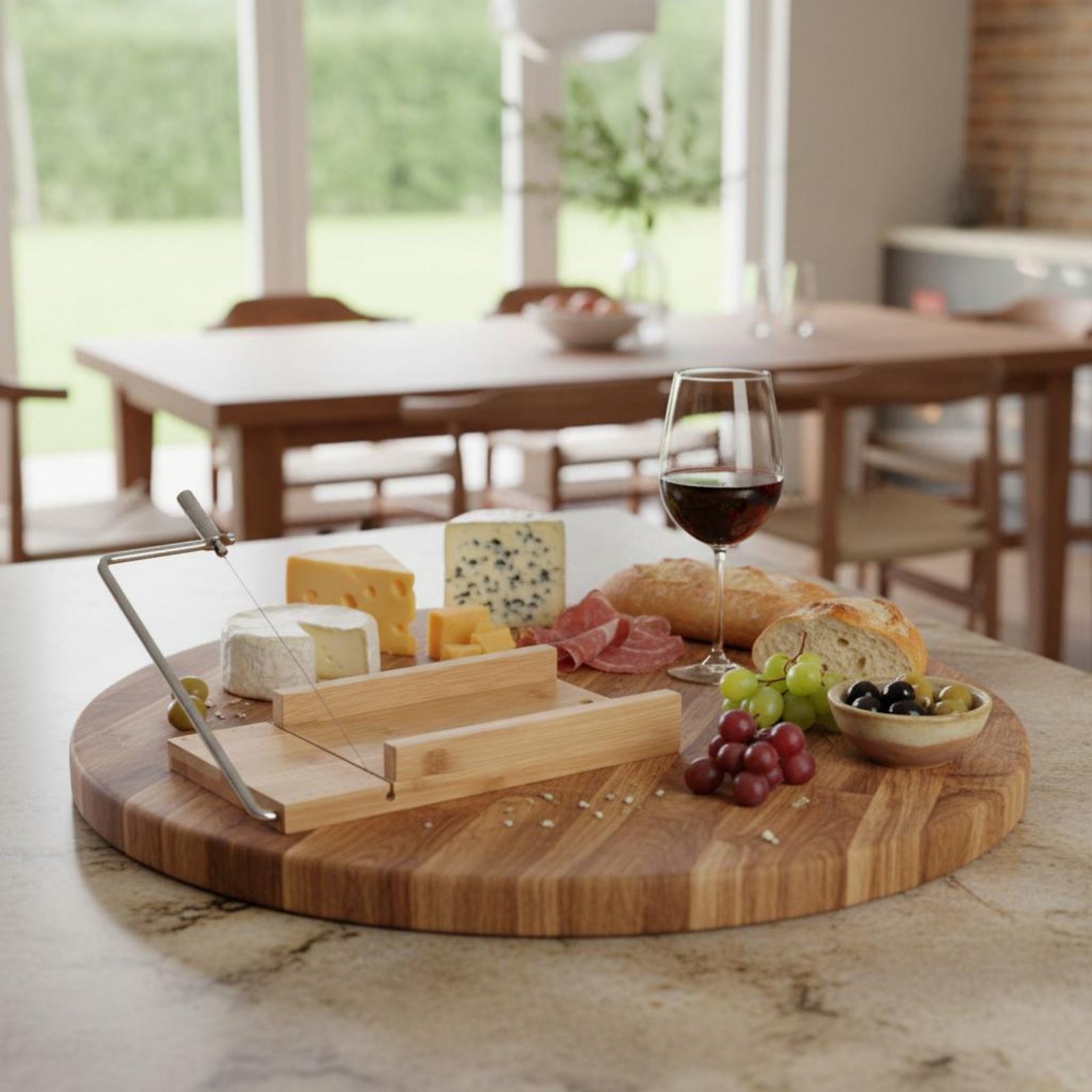 Wire Cutter Board Cuts Smoothl - Bamboo Cutting Board recension och pris