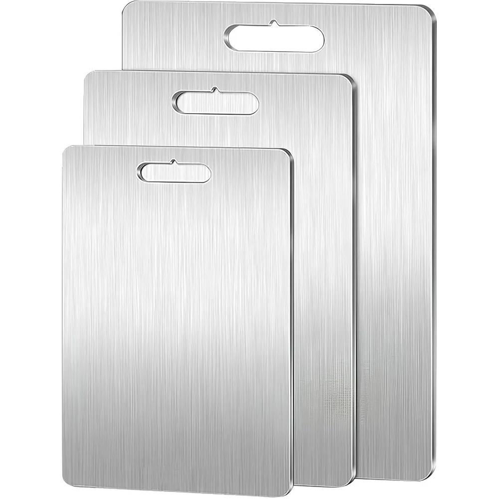 Thickened Stainless Steel Cutt - Bamboo Cutting Board recension och pris