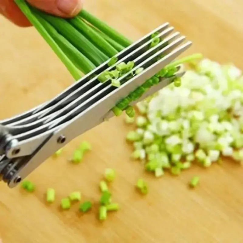Time Saving Herb Scissors 5 Bl - Kitchen Gadgets Save Time recension och pris
