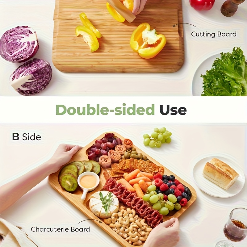 Bamboo Cutting Board with Lid  - Bamboo Cutting Board recension och pris