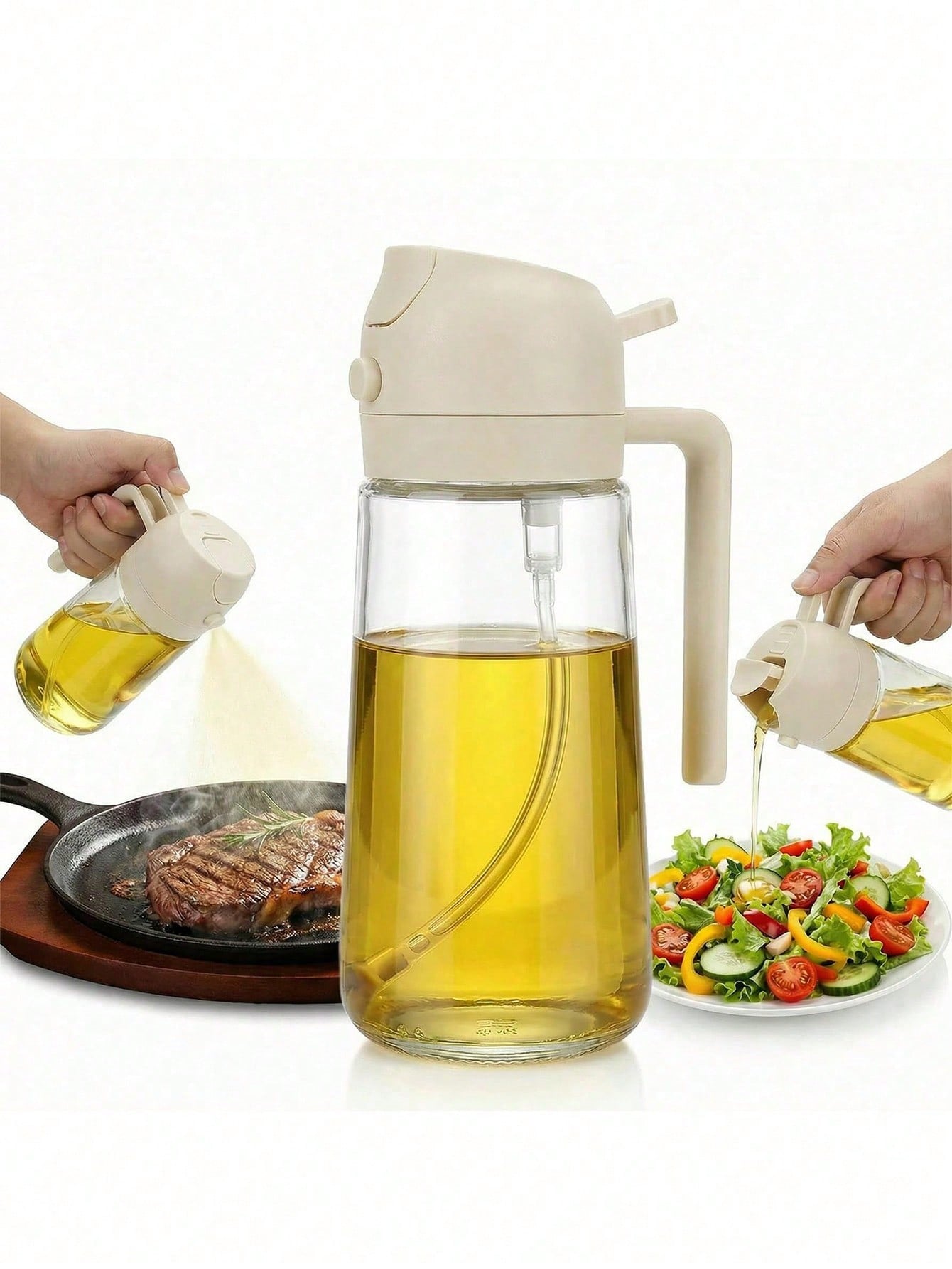 High Grade Olive Oil Dispenser - Kitchen Gadgets Oil Spray recension och pris
