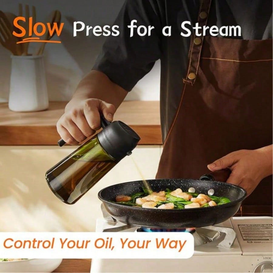High Grade Olive Oil Dispenser - Kitchen Gadgets Oil Spray recension och pris
