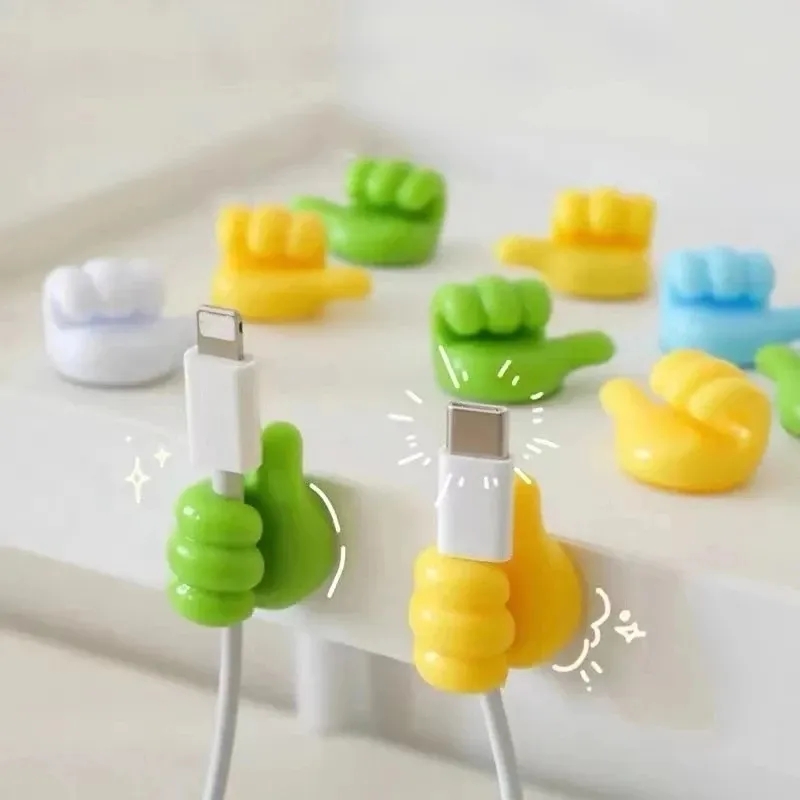 Silicone Thumb Wall Hook Cable - Kitchen Gadgets Holder recension och pris