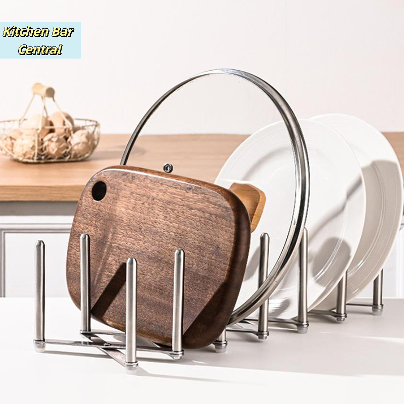 【Pot Lid Tableware Storage Rac - Kitchen Gadgets Holder recension och pris