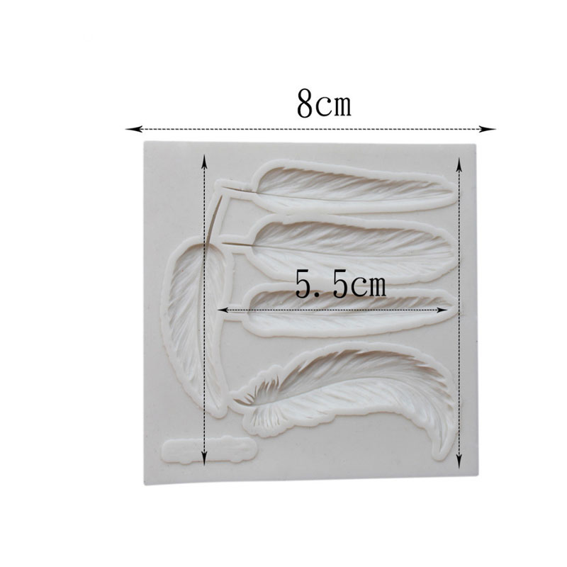 Leaves feather&wings shape 3D  - Kitchen Gadgets Baking recension och pris