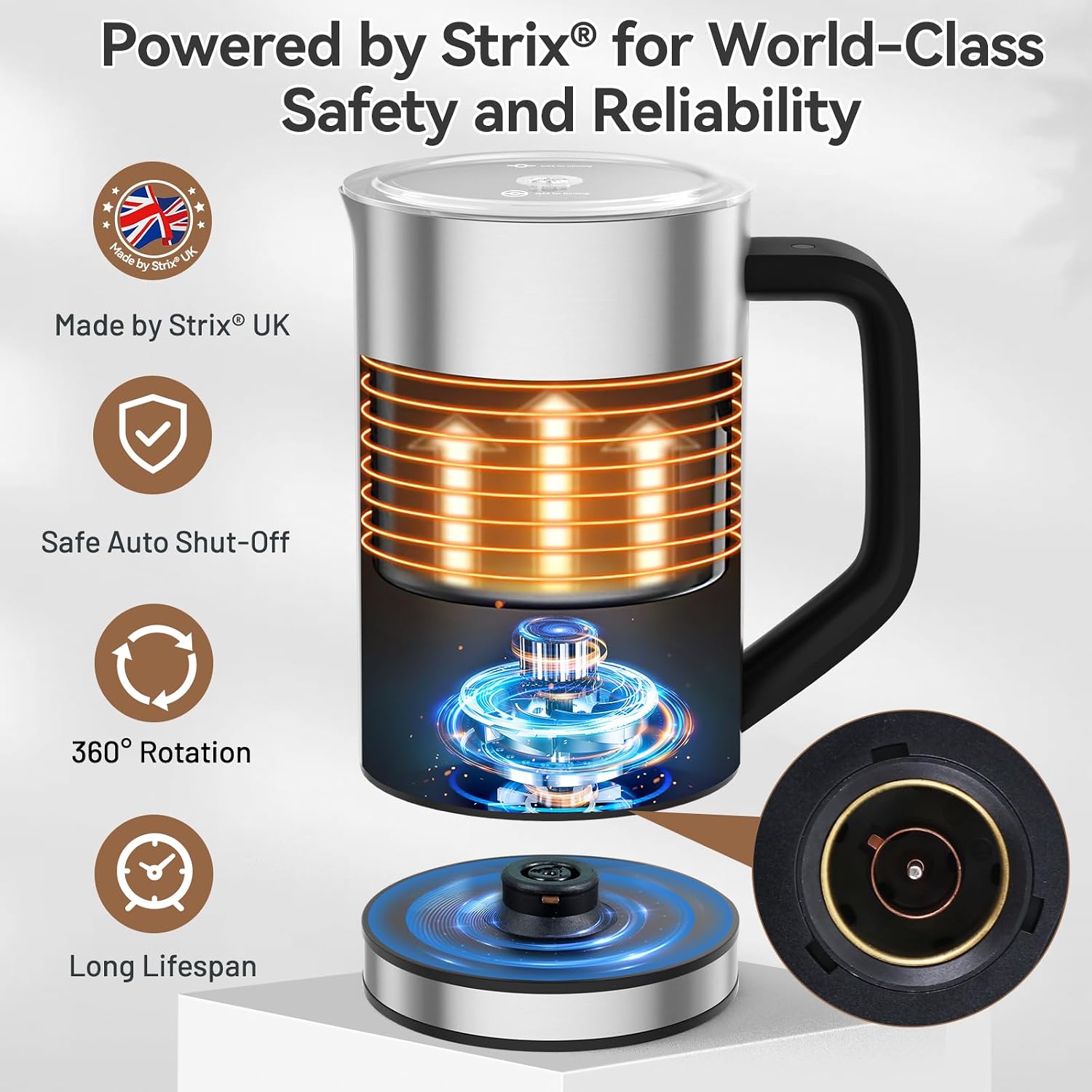 Electric Milk Frother Stainles - Milk Frother recension och pris