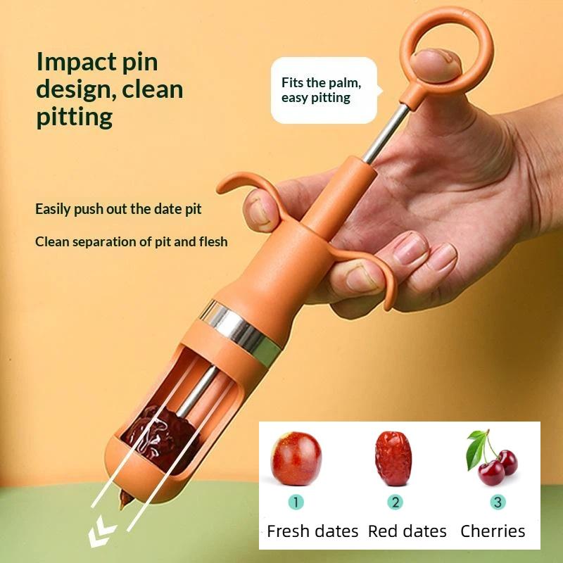 One-Second Cherry Pitter Stain - Kitchen Gadgets Baking recension och pris