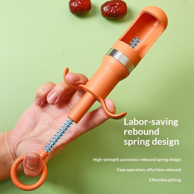 One-Second Cherry Pitter Stain - Kitchen Gadgets Baking recension och pris