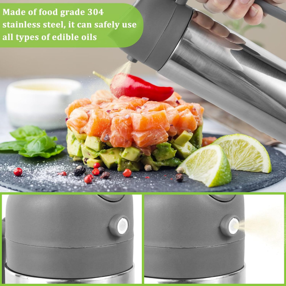 Two-in-One Oil Dispenser, Stai - Kitchen Gadgets Oil Spray recension och pris