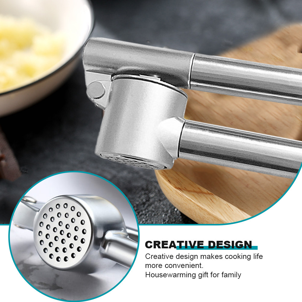 Ergonomic Manual Garlic Press  - Kitchen Gadgets Save Time recension och pris