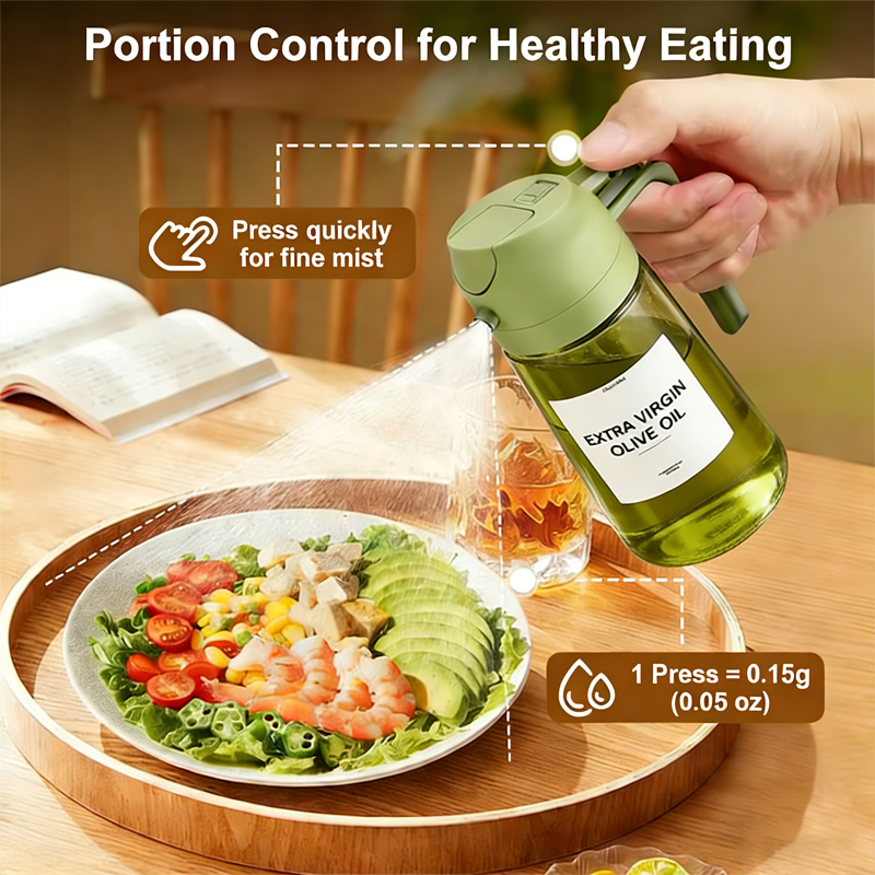 Leakproof 16oz 470ml 2-in-1 Br - Kitchen Gadgets Oil Spray recension och pris