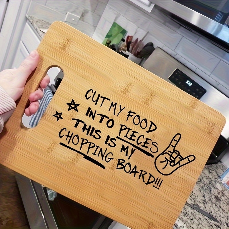 Cutting Board, Engraved Cuttin - Bamboo Cutting Board recension och pris
